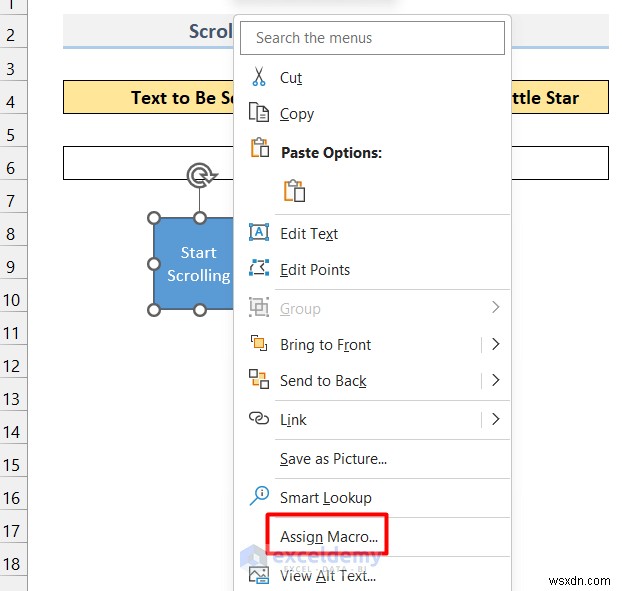 Hoạt hình văn bản chính trong Excel:Hai phương pháp đã được chứng minh 