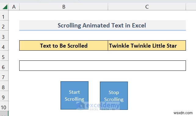 Hoạt hình văn bản chính trong Excel:Hai phương pháp đã được chứng minh 