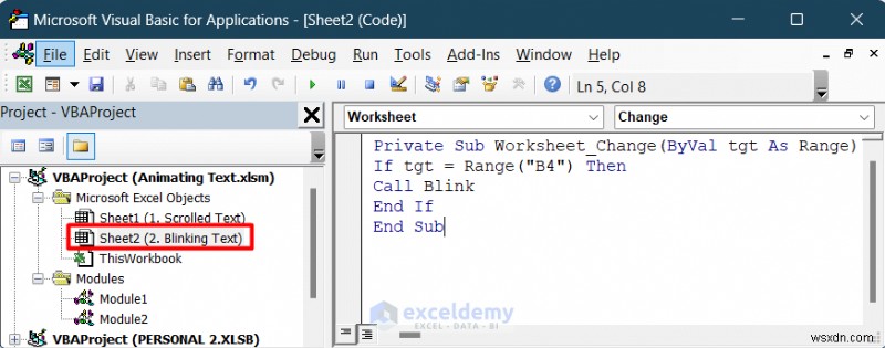 Hoạt hình văn bản chính trong Excel:Hai phương pháp đã được chứng minh 