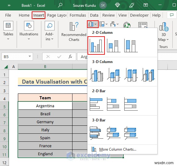 Trực quan hóa dữ liệu Master Excel:7 kỹ thuật và ví dụ thực tế 