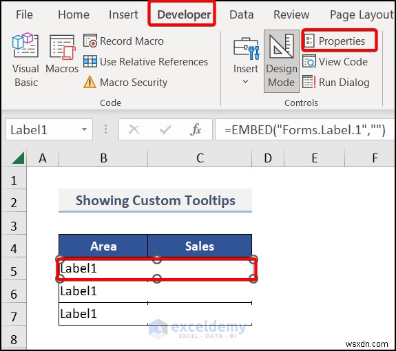 Tạo chú giải công cụ biểu đồ động trong Excel:Hướng dẫn từng bước 