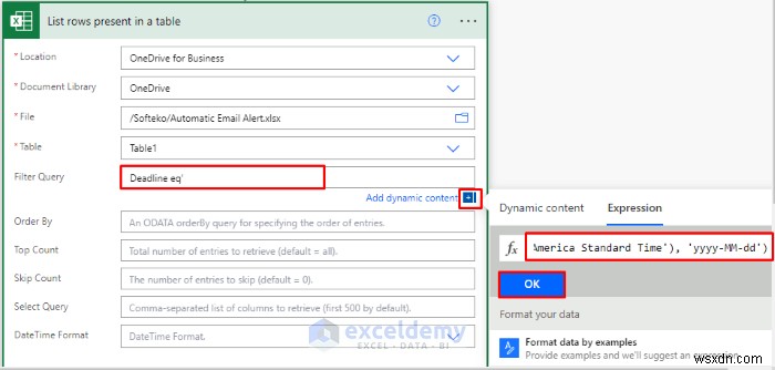 Tự động hóa cảnh báo qua email trong Excel:2 phương pháp đơn giản để theo dõi thời hạn hiệu quả 