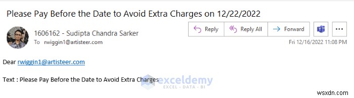 Tự động hóa cảnh báo qua email trong Excel:2 phương pháp đơn giản để theo dõi thời hạn hiệu quả 