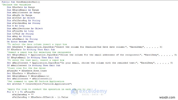 Tự động hóa cảnh báo qua email trong Excel:2 phương pháp đơn giản để theo dõi thời hạn hiệu quả 