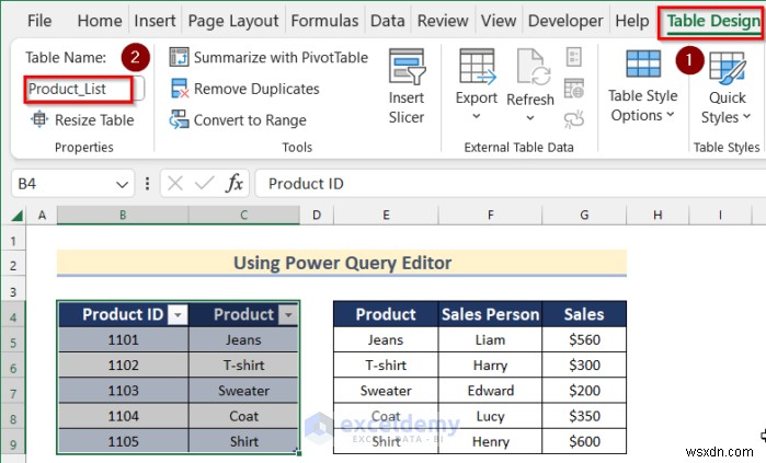 Master Excel Left Join:3 phương pháp đã được chứng minh bằng Power Query và Table Tools 