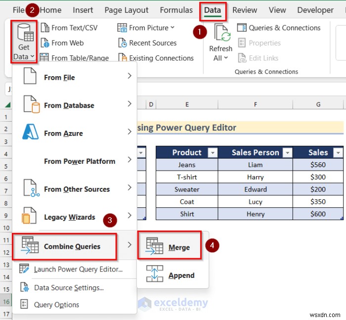 Master Excel Left Join:3 phương pháp đã được chứng minh bằng Power Query và Table Tools 