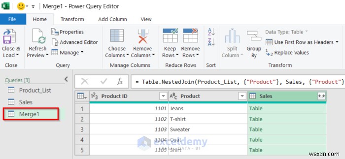 Master Excel Left Join:3 phương pháp đã được chứng minh bằng Power Query và Table Tools 