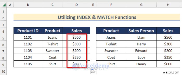 Master Excel Left Join:3 phương pháp đã được chứng minh bằng Power Query và Table Tools 
