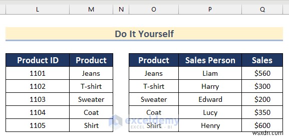 Master Excel Left Join:3 phương pháp đã được chứng minh bằng Power Query và Table Tools 