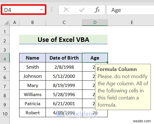 Xây dựng chú giải công cụ động trong Excel:Hướng dẫn từng bước