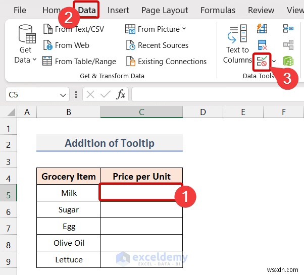 Thêm chú giải công cụ ô trong Excel:3 phương pháp đơn giản để hướng dẫn người dùng tốt hơn 