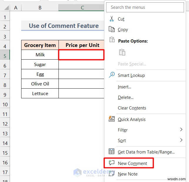 Thêm chú giải công cụ ô trong Excel:3 phương pháp đơn giản để hướng dẫn người dùng tốt hơn 