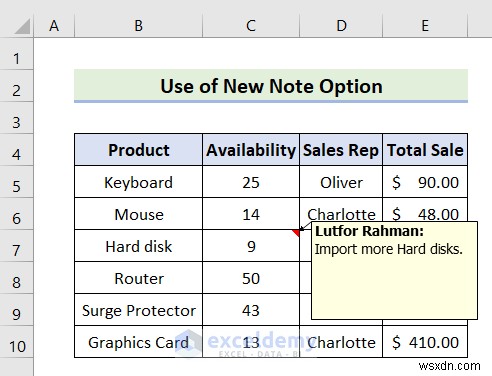 Làm chủ các nhận xét nổi trong Excel:3 phương pháp dễ dàng để ghi chú rõ ràng, dính 