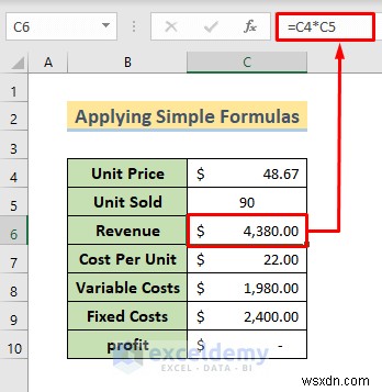 Phân tích hòa vốn chính trong Excel:3 phương pháp đã được chứng minh 