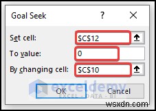 Tìm kiếm mục tiêu Excel:Phân tích hòa vốn nhanh chóng