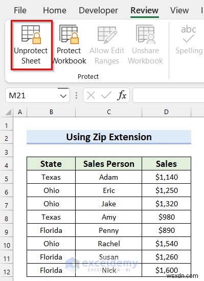Cách mở khóa tệp Excel được bảo vệ bằng mật khẩu – 2 phương pháp đơn giản 