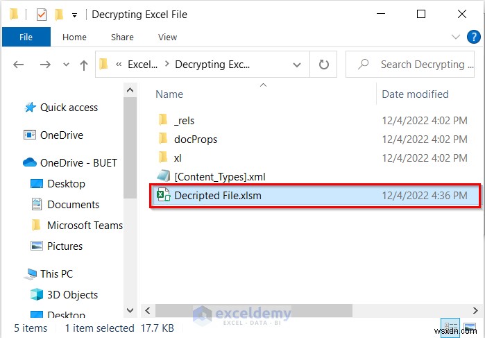 Cách mở khóa tệp Excel được bảo vệ bằng mật khẩu – 2 phương pháp đơn giản 