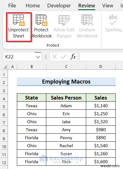 Cách mở khóa tệp Excel được bảo vệ bằng mật khẩu – 2 phương pháp đơn giản 