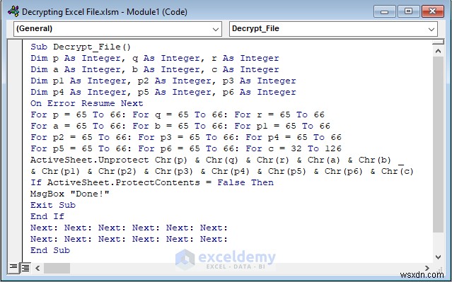 Cách mở khóa tệp Excel được bảo vệ bằng mật khẩu – 2 phương pháp đơn giản 