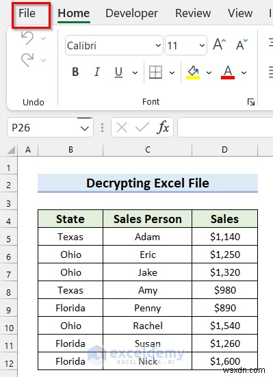 Cách mở khóa tệp Excel được bảo vệ bằng mật khẩu – 2 phương pháp đơn giản 