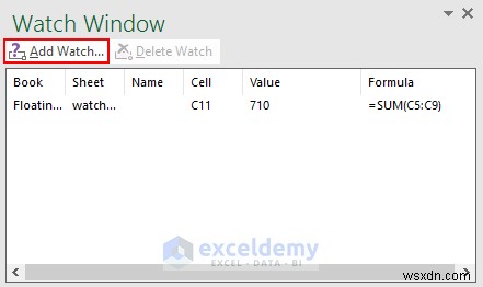 Thêm bảng nổi trong Excel:2 kỹ thuật nhanh chóng, đã được chứng minh 