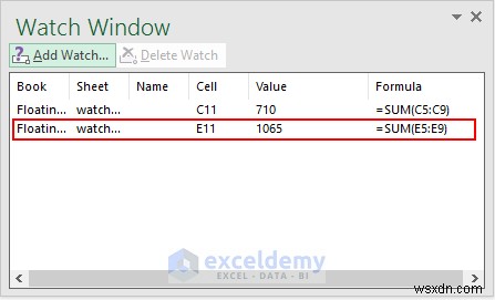 Thêm bảng nổi trong Excel:2 kỹ thuật nhanh chóng, đã được chứng minh 