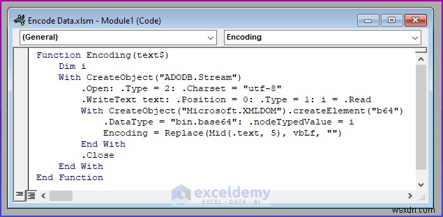 Hướng dẫn từng bước để mã hóa dữ liệu trong Excel bằng VBA