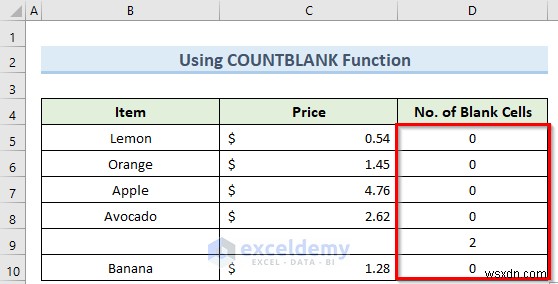 Khắc phục lỗi bộ lọc Excel dừng ở hàng trống – 4 giải pháp nhanh 