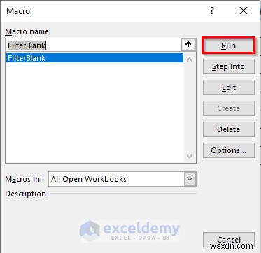 Khắc phục lỗi bộ lọc Excel dừng ở hàng trống – 4 giải pháp nhanh 