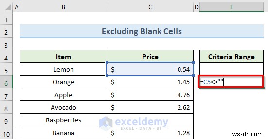 Khắc phục lỗi bộ lọc Excel dừng ở hàng trống – 4 giải pháp nhanh 