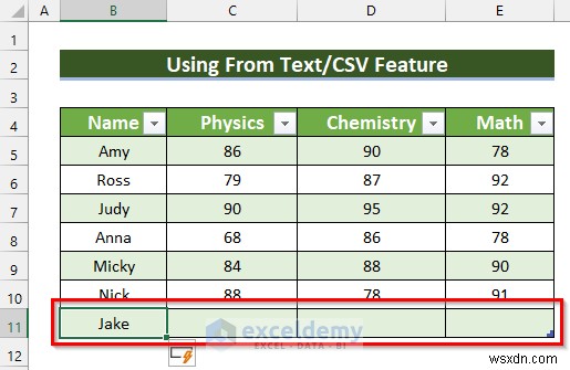 Chỉnh sửa tệp CSV trong Excel:3 kỹ thuật đã được chứng minh