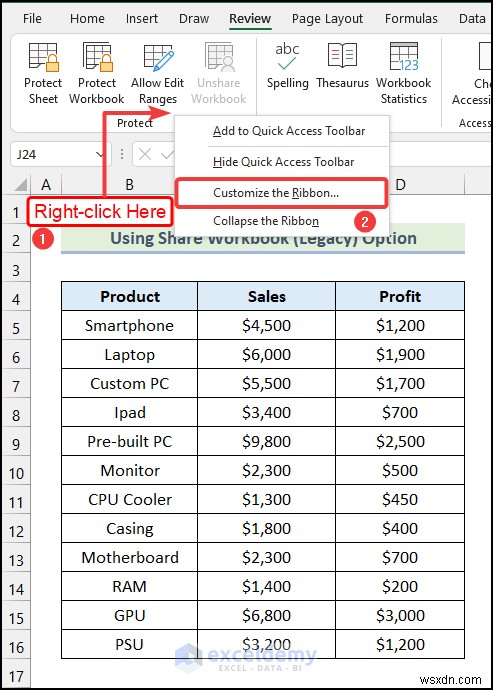 Khắc phục tùy chọn sổ làm việc không chia sẻ màu xám trong Excel – Giải pháp nhanh chóng và dễ dàng 