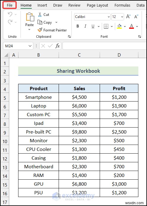 Khắc phục tùy chọn sổ làm việc không chia sẻ màu xám trong Excel – Giải pháp nhanh chóng và dễ dàng 