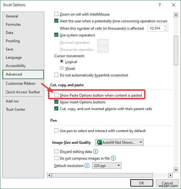 Khắc phục:Thiếu tùy chọn tự động điền trong Excel – Hướng dẫn từng bước nhanh 