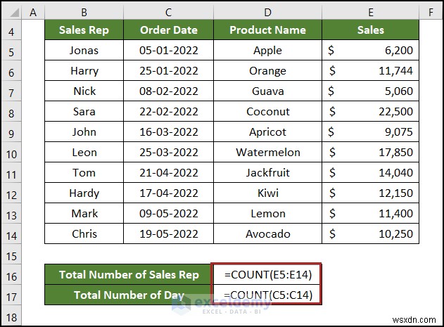 Hàm COUNT Excel không hoạt động? 4 nguyên nhân thường gặp &cách khắc phục dễ dàng 