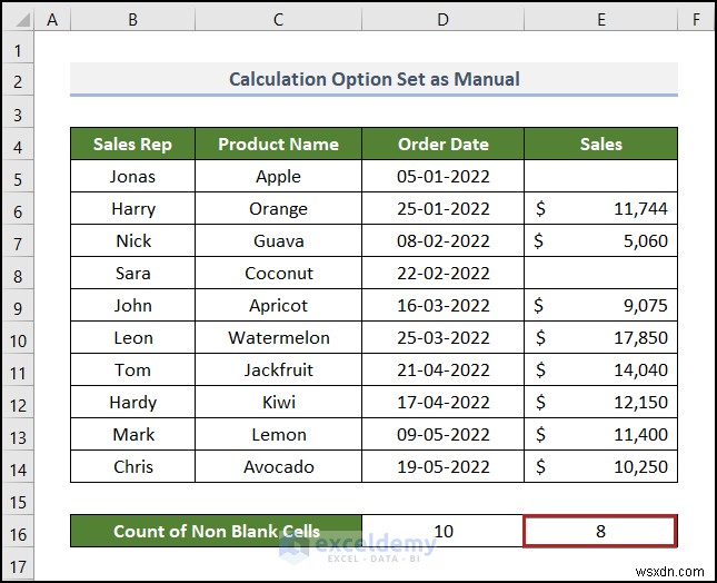 Hàm COUNT Excel không hoạt động? 4 nguyên nhân thường gặp &cách khắc phục dễ dàng 