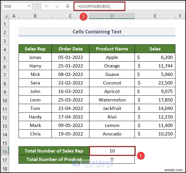Hàm COUNT Excel không hoạt động? 4 nguyên nhân thường gặp &cách khắc phục dễ dàng 