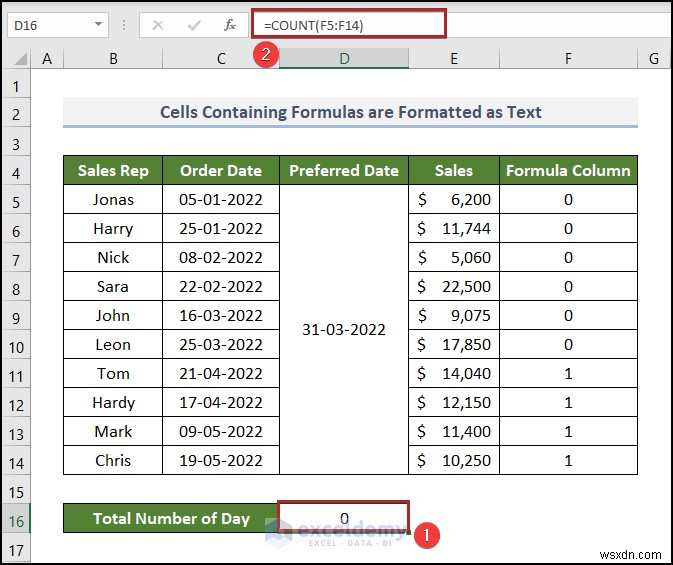 Hàm COUNT Excel không hoạt động? 4 nguyên nhân thường gặp &cách khắc phục dễ dàng 