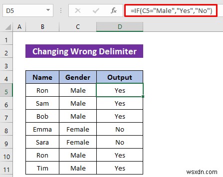 Hàm IF Excel không thành công? 4 cách khắc phục nhanh để giải quyết nó 