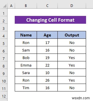 Hàm IF Excel không thành công? 4 cách khắc phục nhanh để giải quyết nó 