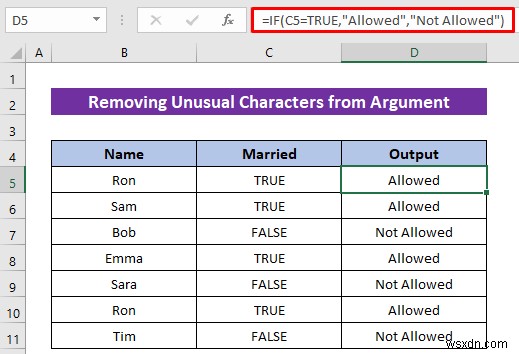 Hàm IF Excel không thành công? 4 cách khắc phục nhanh để giải quyết nó 