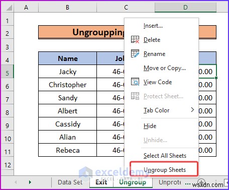 Tab bố cục trang Excel bị mờ đi? Giải thích 4 cách khắc phục nhanh 