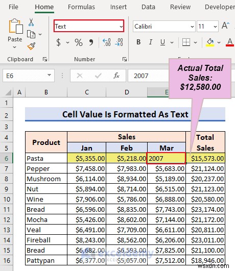 Giải quyết các vấn đề tính toán lại công thức Excel:6 giải pháp đã được chứng minh 