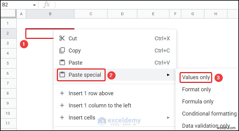 Chuyển dữ liệu Excel sang Google Trang tính một cách liền mạch:4 kỹ thuật đã được chứng minh 