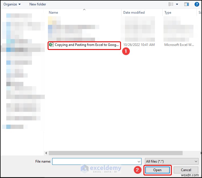 Chuyển dữ liệu Excel sang Google Trang tính một cách liền mạch:4 kỹ thuật đã được chứng minh 