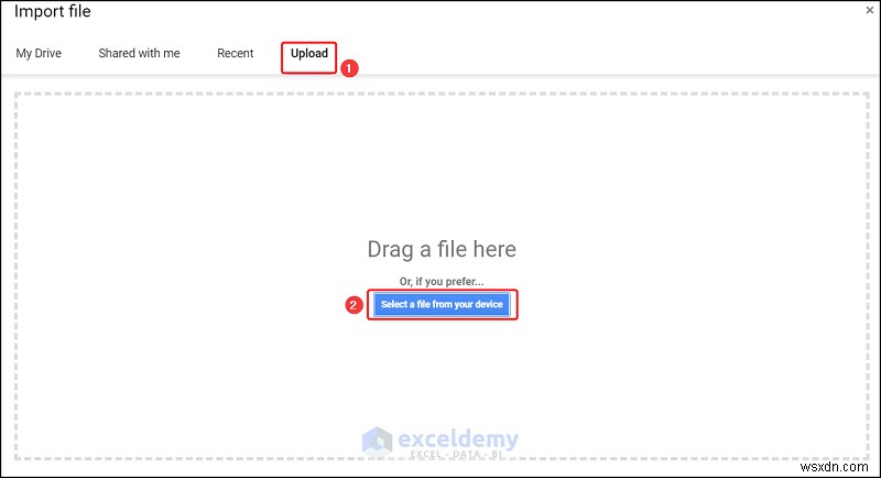 Chuyển dữ liệu Excel sang Google Trang tính một cách liền mạch:4 kỹ thuật đã được chứng minh 