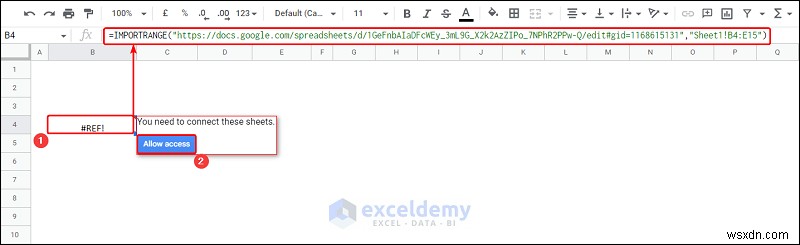 Chuyển dữ liệu Excel sang Google Trang tính một cách liền mạch:4 kỹ thuật đã được chứng minh 