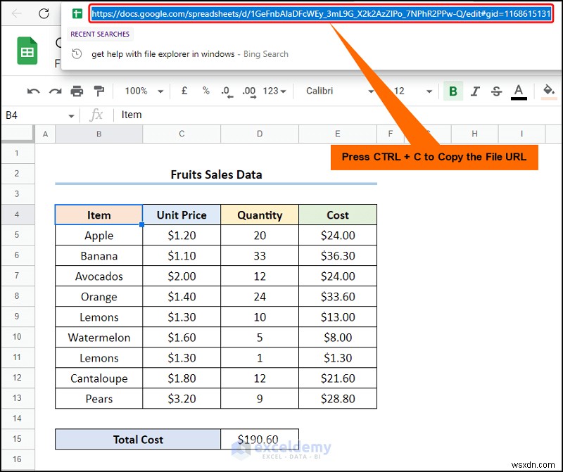 Chuyển dữ liệu Excel sang Google Trang tính một cách liền mạch:4 kỹ thuật đã được chứng minh 