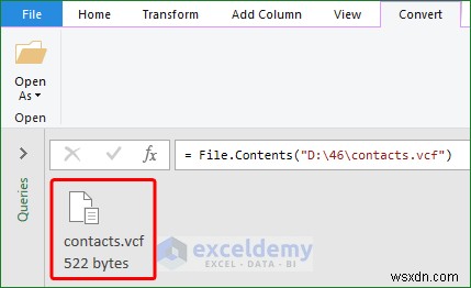 Mở tệp VCF (vCard) trong Excel:2 phương pháp dễ dàng 