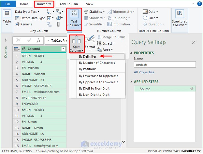 Mở tệp VCF (vCard) trong Excel:2 phương pháp dễ dàng 